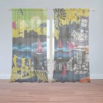 Sablio Záclony Malba: 2ks 150x250cm – Hledejceny.cz
