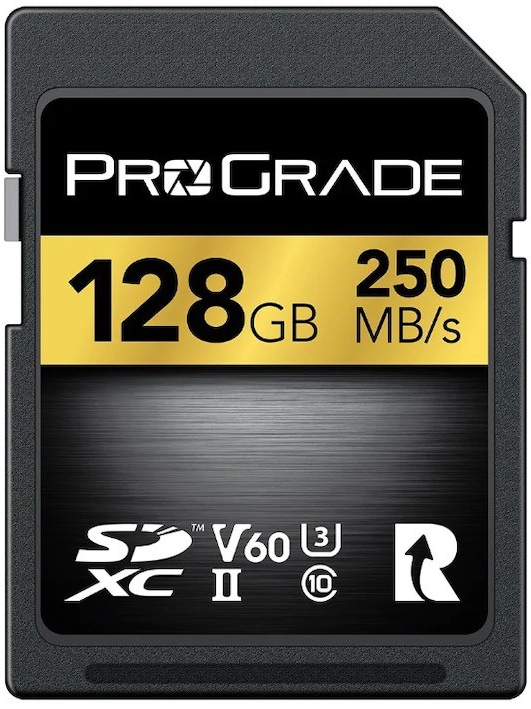 ProGrade Digital V60 Gold 128 GB SDXC UHS-II PGSD128GBKNA