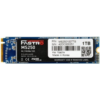 Mega Fastro MS 250 1TB, MS250100TTS