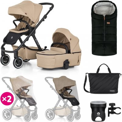 Petite&Mars SET XXL Icon 2v1 AIR Mocha Beige 2024