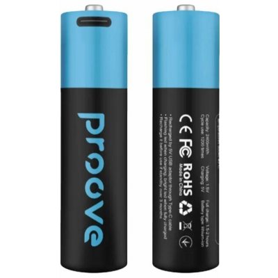 Proove Compact Energy AA 2400 mWh USB-C RBCE26010008 2 ks – Zboží Živě
