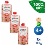 Salvest Põnn SALVEST Ponn BIO Meruňka s jablkem 3 x 100 g – Zboží Mobilmania