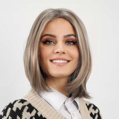 Deminas Kvalitní paruka - karamelovo-blond bob – Zboží Dáma