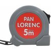 TOPTRADE metr svinovací PAN LORENC jednobrzdový 19 mm x 5 m