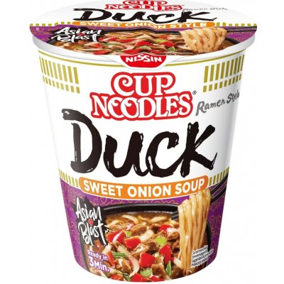 Nissin Cup Noodles Kachní polévka 65 g – Zboží Dáma