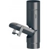 Okapový systém Covernit Lakovaný chrlič pro sběr dešťové vody 80 mm RAL 8017 hnědý
