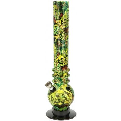 KRCZ Bong akrylový Graffiti 30 cm – Zboží Dáma