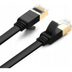 Ugreen 11265 patch, RJ45 Cat 7 STP LAN 10 Gbps, 10m, černý – Zboží Mobilmania