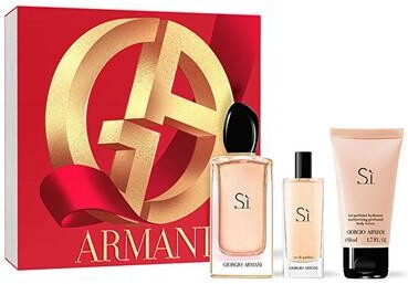 Giorgio Armani Sì : EDP 100 ml + tělové mléko 50 ml + EDP 15 ml