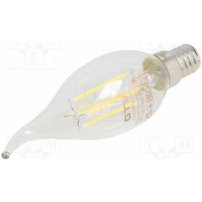 GTV Poland LD-C35FLE4-40L Žárovka LED bílá neutrální E14 230VAC 420lm 4W 360° 4000K – Hledejceny.cz