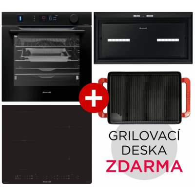 Set Brandt BOR7586BB + BPI365HSB + BHG2552B – Zboží Dáma