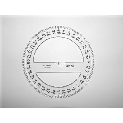 Koh-i-noor Úhloměr transparentní - 360/125 – Hledejceny.cz