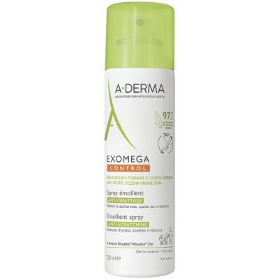 A-Derma Exomega Control Emolienční sprej pro suchou kůži se sklonem k atopii 200 ml