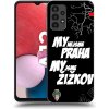 Pouzdro a kryt na mobilní telefon Samsung Picasee silikonový průhledný obal Samsung Galaxy A13 4G A135 FK Viktoria Žižkov A