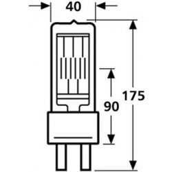 Osram 64796 CP91 230V 2500W G22