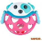 Canpol babies Interaktivní hračka míček s chrastítkem Růžový pes – Zboží Mobilmania