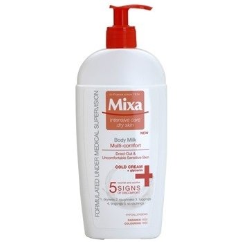 Mixa Multi-Comfort osvěžující tělové mléko pro citlivou pokožku 400 ml