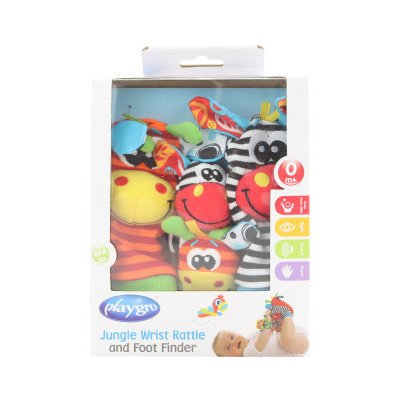 Playgro Europe B.V. Playgro Chrastící ponožky a náramky – Zboží Dáma