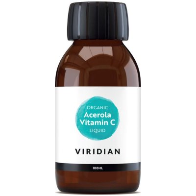 Viridian Nutrition Acerola Vitamin C Liquid 100ml – Hledejceny.cz