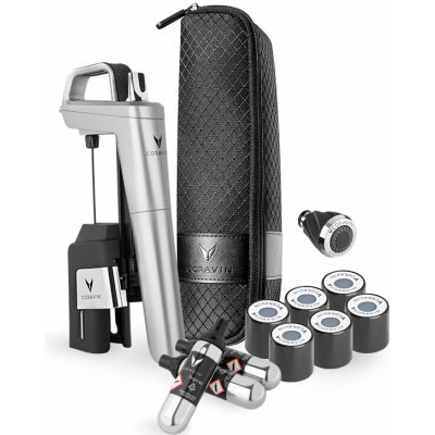 Systém pro servírování vína Coravin Timeless Six+, silver – Sleviste.cz
