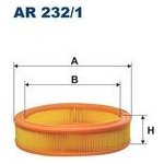 Vzduchový filtr FILTRON AR 232/1 – Hledejceny.cz