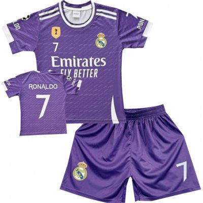 Numberoplus Premium fotbalový dres komplet Real Madrid - Cristiano Ronaldo CR7 – Sleviste.cz