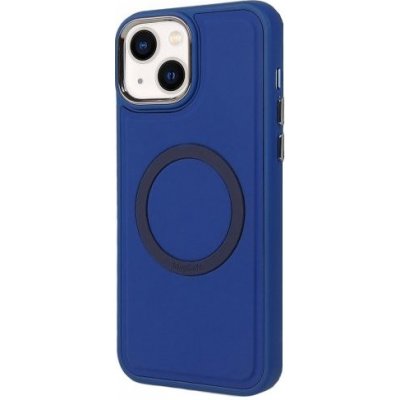 Pouzdro Appleking odolné silikonové s MagSafe iPhone 14 Plus - modré
