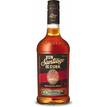 Santiago de Cuba Extra Anejo 12y 40% 0,7 l (holá láhev)