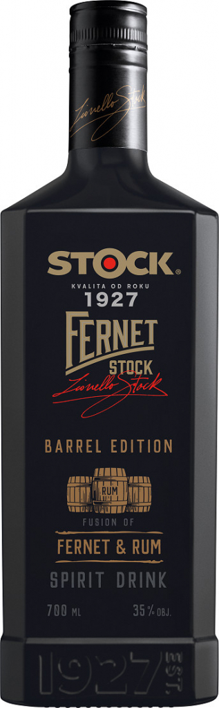 Fernet Stock Barrel Edition 35% 0,7 l (holá láhev)