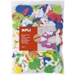 Samolepicí abeceda APLI Jumbo mix barev 500 ks – Zboží Dáma