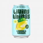 Living Things Soda citron a zázvor 12 x 330 ml – Hledejceny.cz