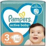 Pampers active baby 3 152 ks – Zboží Dáma