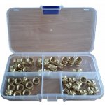 Sada mosazných závitových vložek M8 (pro 3D tisk) 40ks – Zboží Dáma