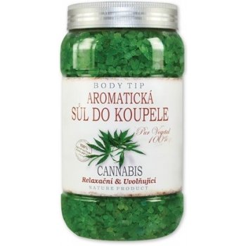 Body Tip sůl do koupele Konopí 1200 g