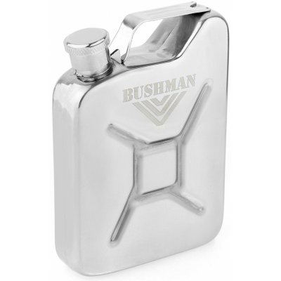 placatka Bushman kanystr II silver UNI – HobbyKompas.cz