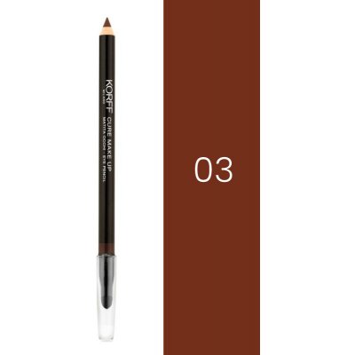 Korff Cure Make Up Eye Pencil tužka na oči 03 Hnědá 1,05 g – Hledejceny.cz