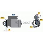 BOSCH Startér BO 0001110138 | Zboží Auto