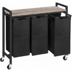 Vasagle Pietro 119 l šedý/černý – Sleviste.cz