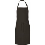 Link Kitchen Wear Univerzální keprová zástěra s laclem a nastavitelným páskem u krku Černá 72 x 85 cm X986 – Hledejceny.cz