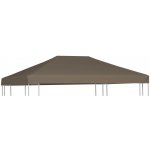 OMAXI 728308 Střecha na altán 310 g/m² 3 x 3 m barva taupe – Hledejceny.cz