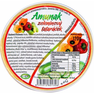 Natural Jihlava Amunak svačinka tataráček 120 g – Zboží Dáma