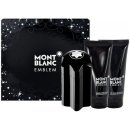 Mont Blanc Emblem EDT 100 ml + balzám po holení 100 ml + sprchový gel 100 ml dárková sada