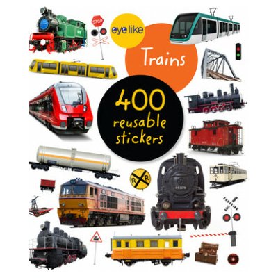 Eyelike Stickers Trains – Sleviste.cz