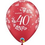 Qualatex Balónek 11" potisk 40. výročí svatby v