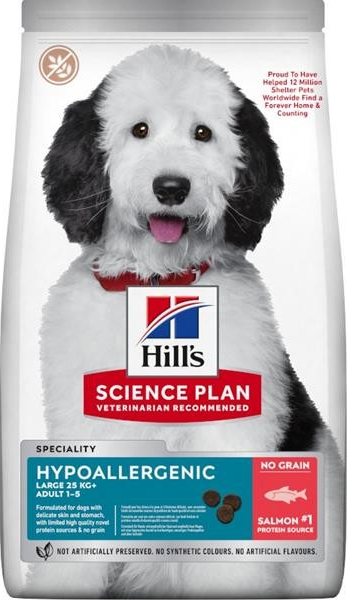 Hill’s Science Plan Adult Hypoallergenic Large Breed Salmon 12 kg