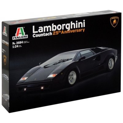 Italeri LAMBORGHINI COUNTACH 25th Anniversary 1:24 – Zbozi.Blesk.cz