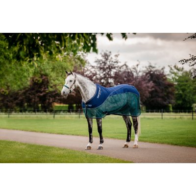 Horseware Deka odpocovací Signature Sport Cooler navy hunter green – Hledejceny.cz