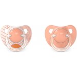 Suavinex dudlík anatomický silikon 2 ks Dreams růžová – Zboží Dáma