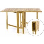 Týkový zahradní stůl DIVERO D47381 – Zboží Dáma