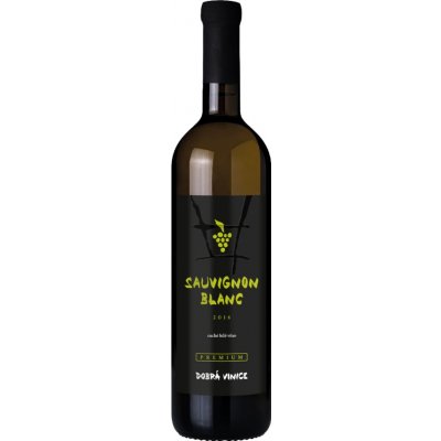 Dobrá Vinice Sauvignon blanc 2016 13,5% 0,75 l (holá láhev)